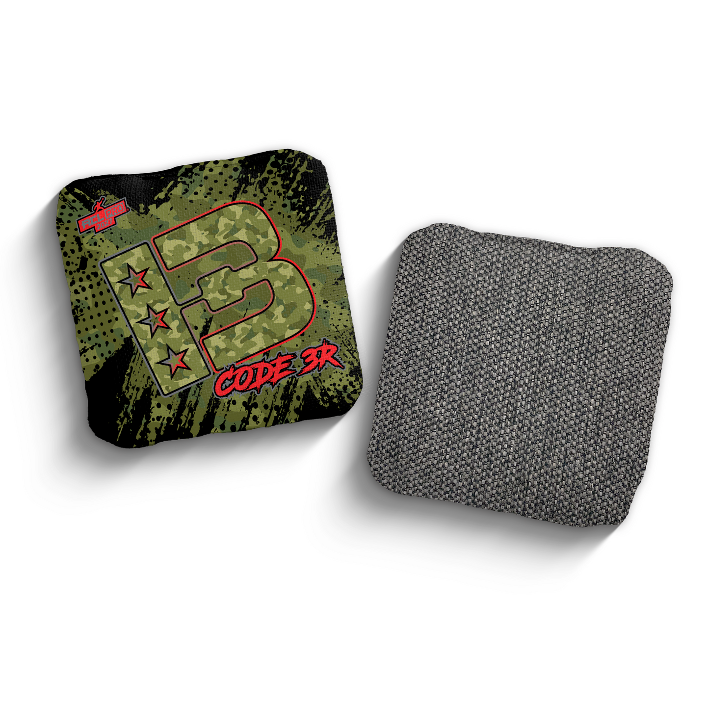 2027 Brotherhood Cornhole Code 3 Camo Edition ACL Pro Stamped Cornhole Bags