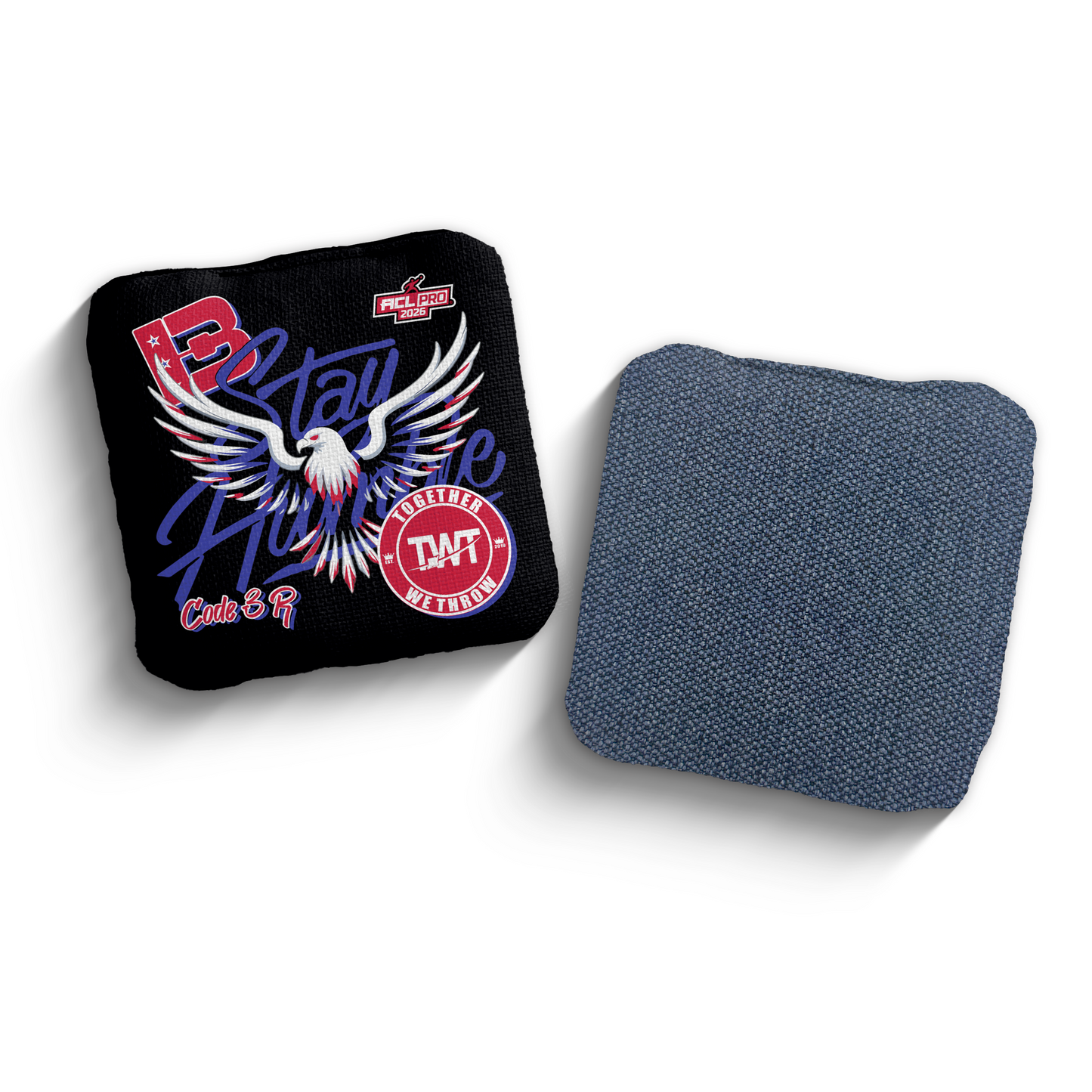 2026 Brotherhood Cornhole Code 3 TWT Collaboration ACL Pro Stamped Cornhole Bags