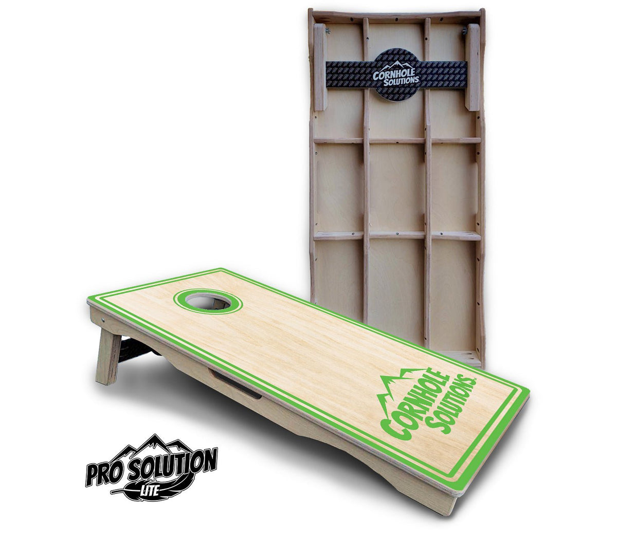 Pinstripe CS Logo Cornhole Boards – Pro Lite or Pro Elite