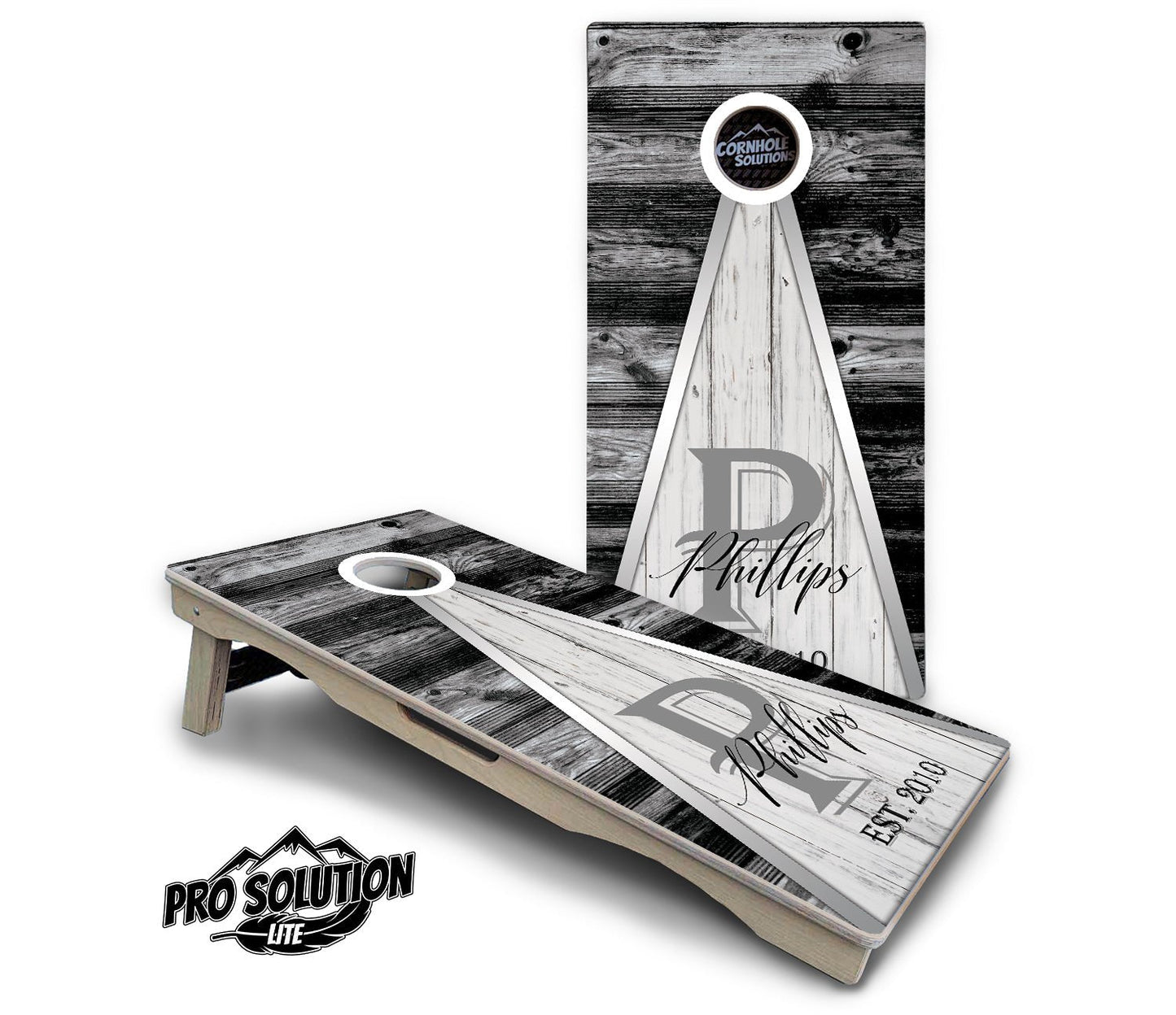 Wedding Triangle Cornhole Boards – Pro Lite or Pro Elite