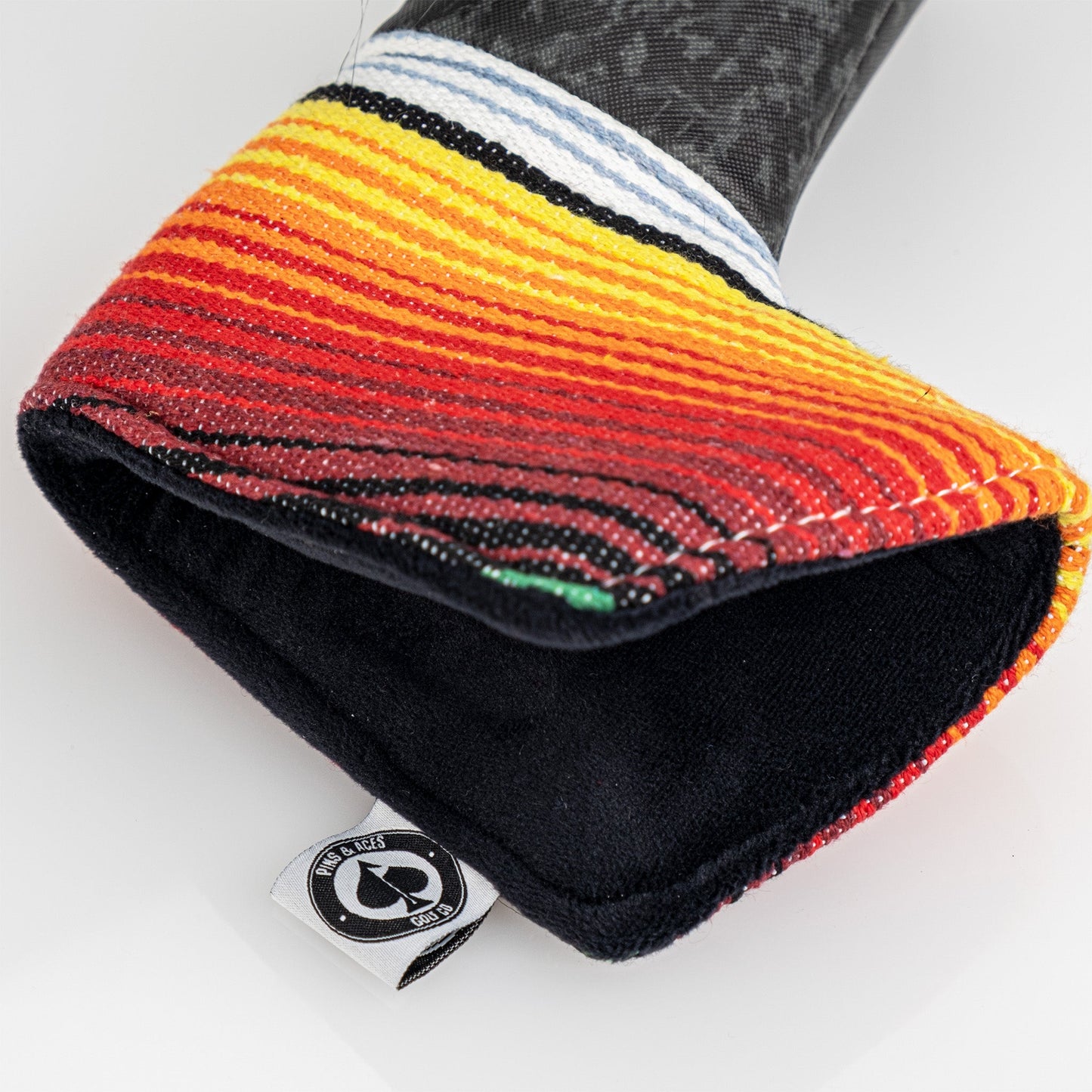 Mustache Sugar Skull - Blade Putter Cover Gray Camo