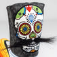 Mustache Sugar Skull - Blade Putter Cover Gray Camo