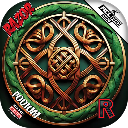 Podium | Celtic Circle | ACL PRO Razor Cornhole Bags