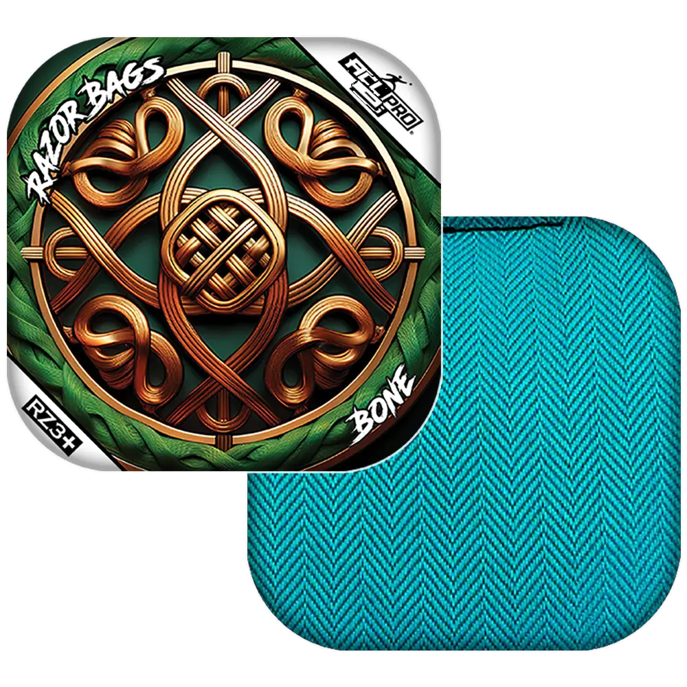 Bone | Celtic Circle | ACL PRO Razor Cornhole Bags