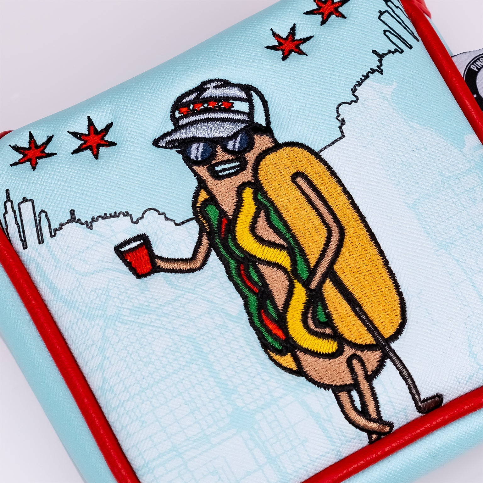 Pins and Aces Mallet Putter Cover - Thumbnail 5