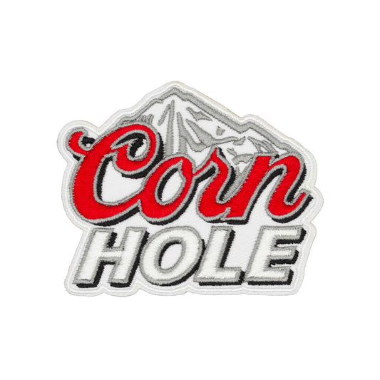 Coors Corn Hole Embroidered Velcro Patch