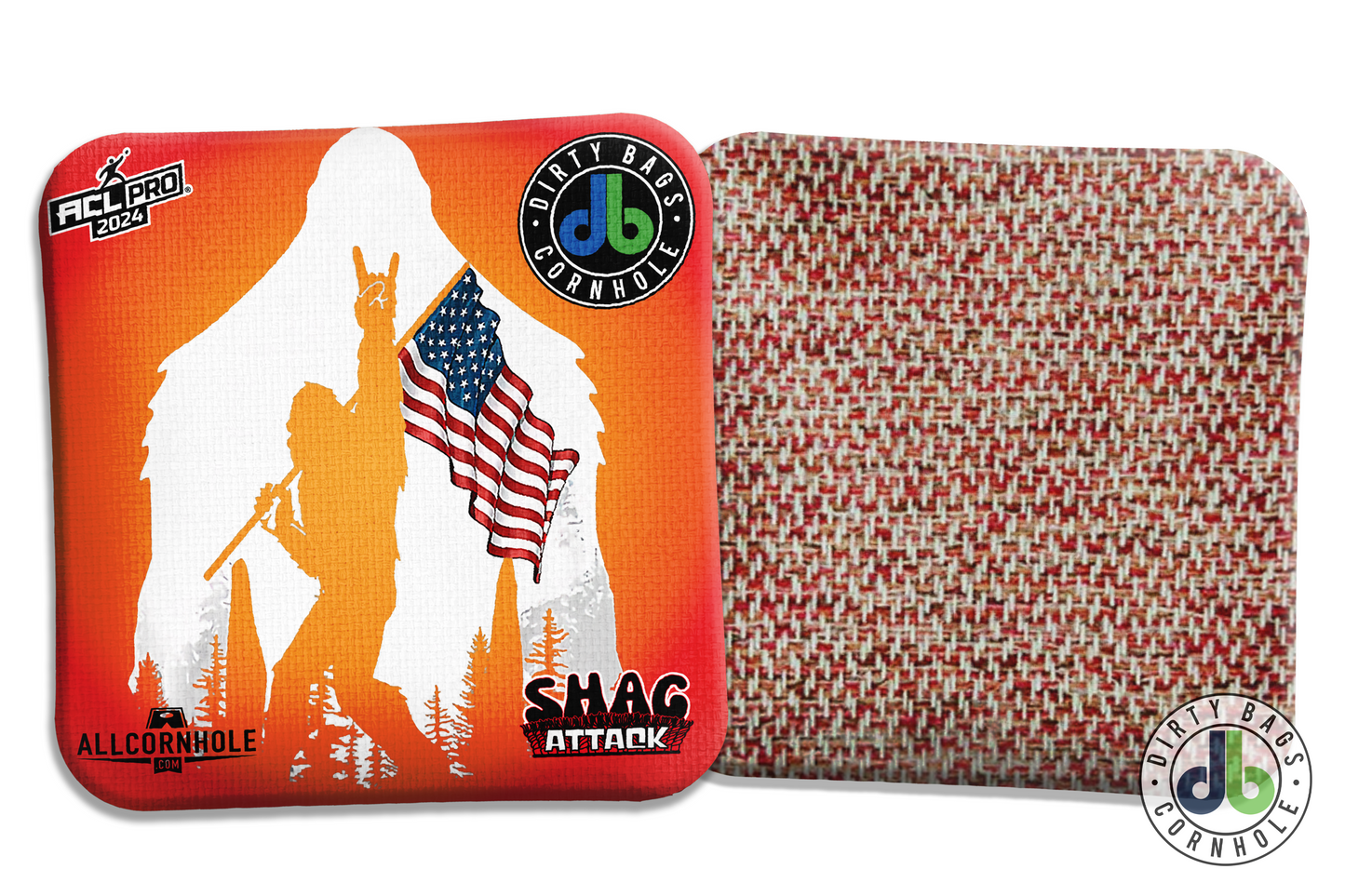 Shag Attack Cornhole Bags - Sasquatch