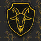 Cornhole Goat Velcro Patches