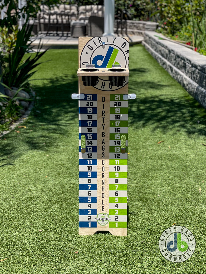 Cornhole Scoretower  - Dirty Bags Edition Folding Score Station