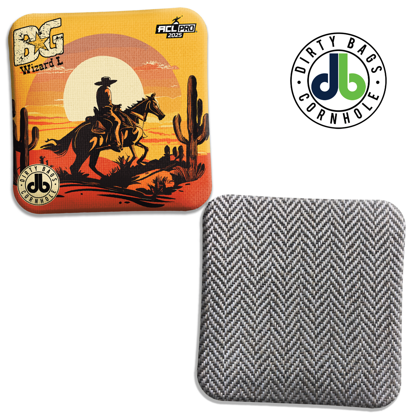 BG Cornhole Bags - Sundown Cowboy - Wizard L