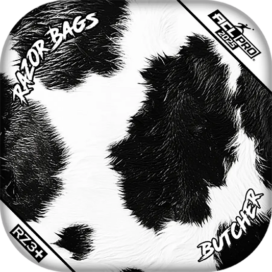 Butcher | Cow Print | ACL PRO Razor Cornhole Bags