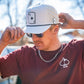Perforated Rope Hat - AK - White