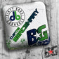 Custom BG Cornhole Mercenary Bags