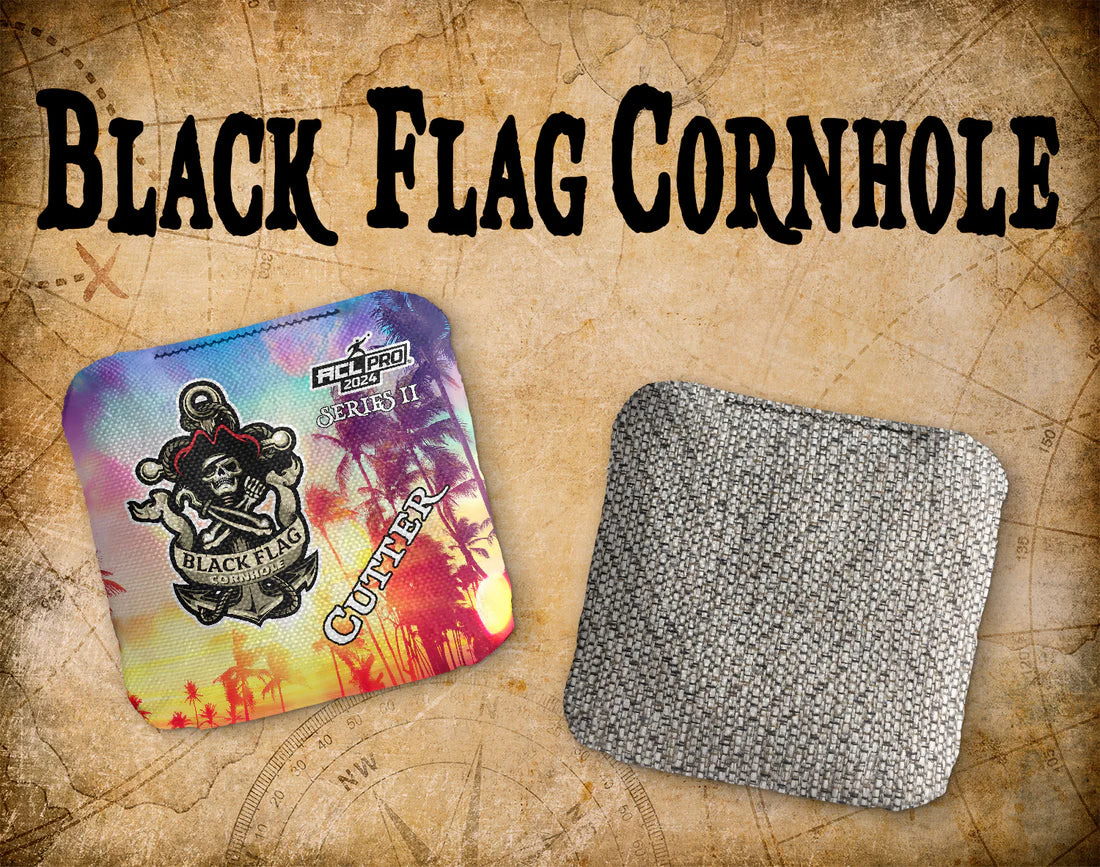 Black Flag Cornhole Bags -  ACL Pro Summer Sunset