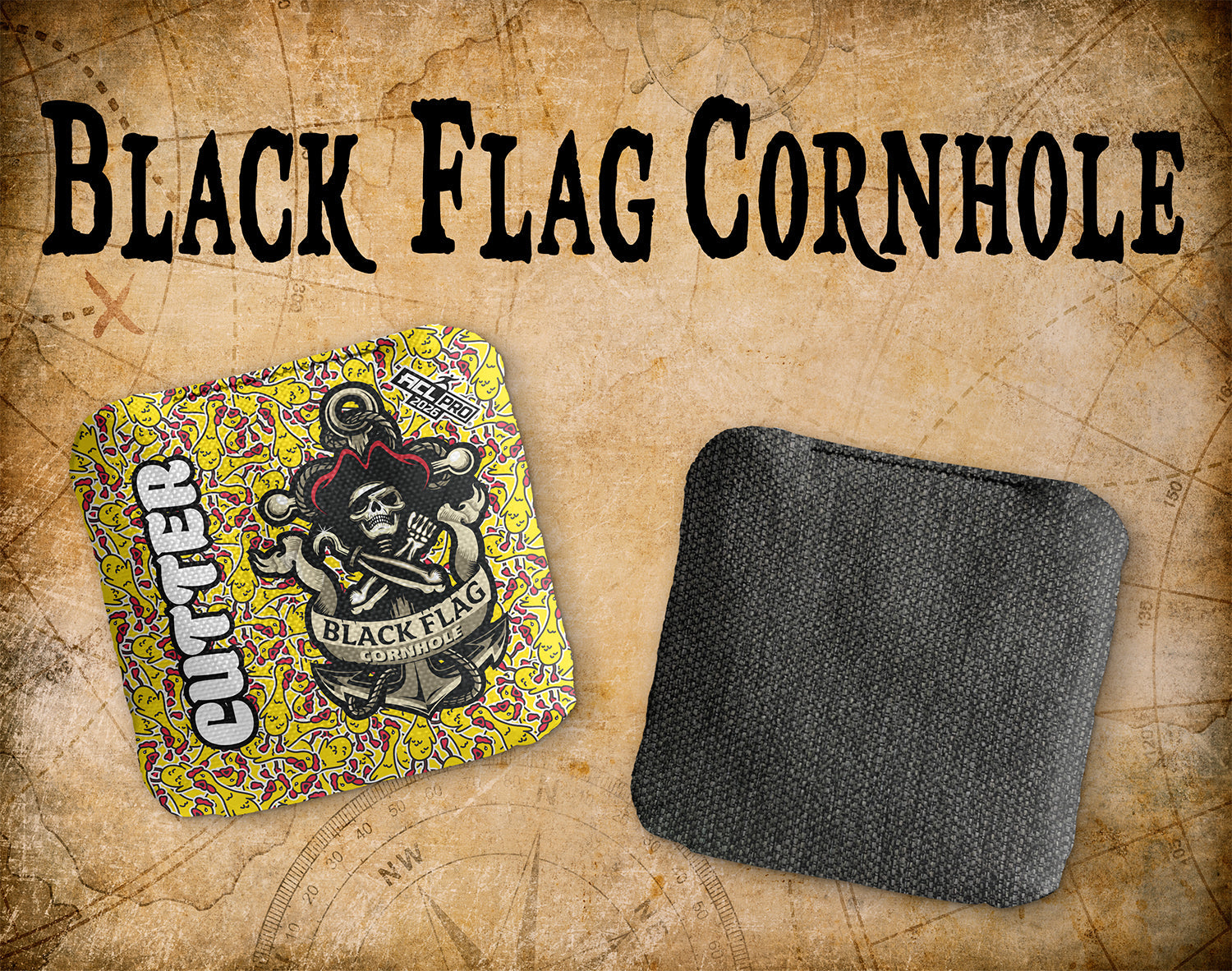 Cutter - Rubber Chicken - ACL Pro 2026 – Dirty Bags Cornhole