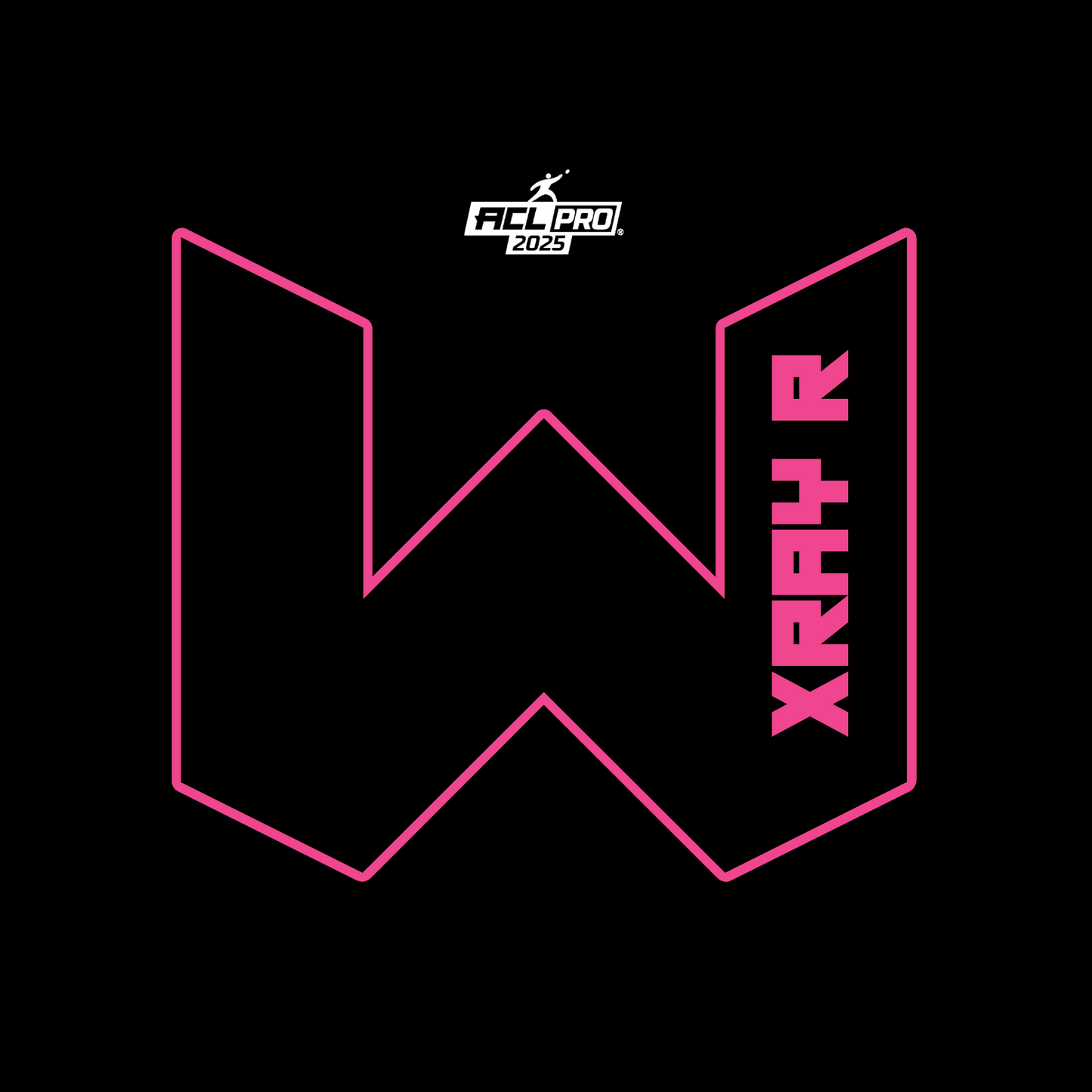 2026 WTF X-RAY Pink carpet - ACL Pro Stamped Cornhole Bags - Set of 4 bags