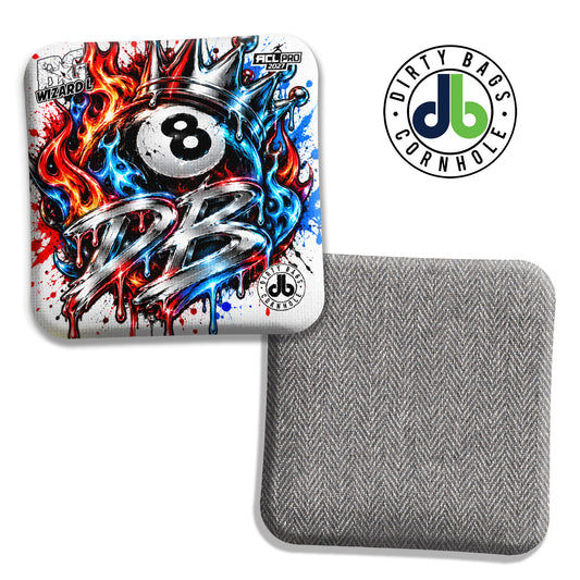 BG DB 8 Ball cornhole bags