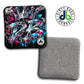 BG DB Chrome Skull cornhole bags
