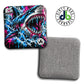 BG Neon Shark Attack cornhole bags