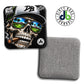 BG DB Skull Reflection cornhole bags