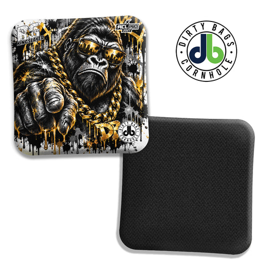 BG Cornhole Bags - Kingslayer - Gorilla Gold