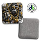 BG DB Gorilla Black and Gold cornhole bags