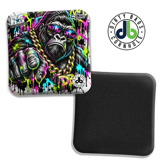 BG Cornhole Bags - Kingslayer - Gorilla Neon