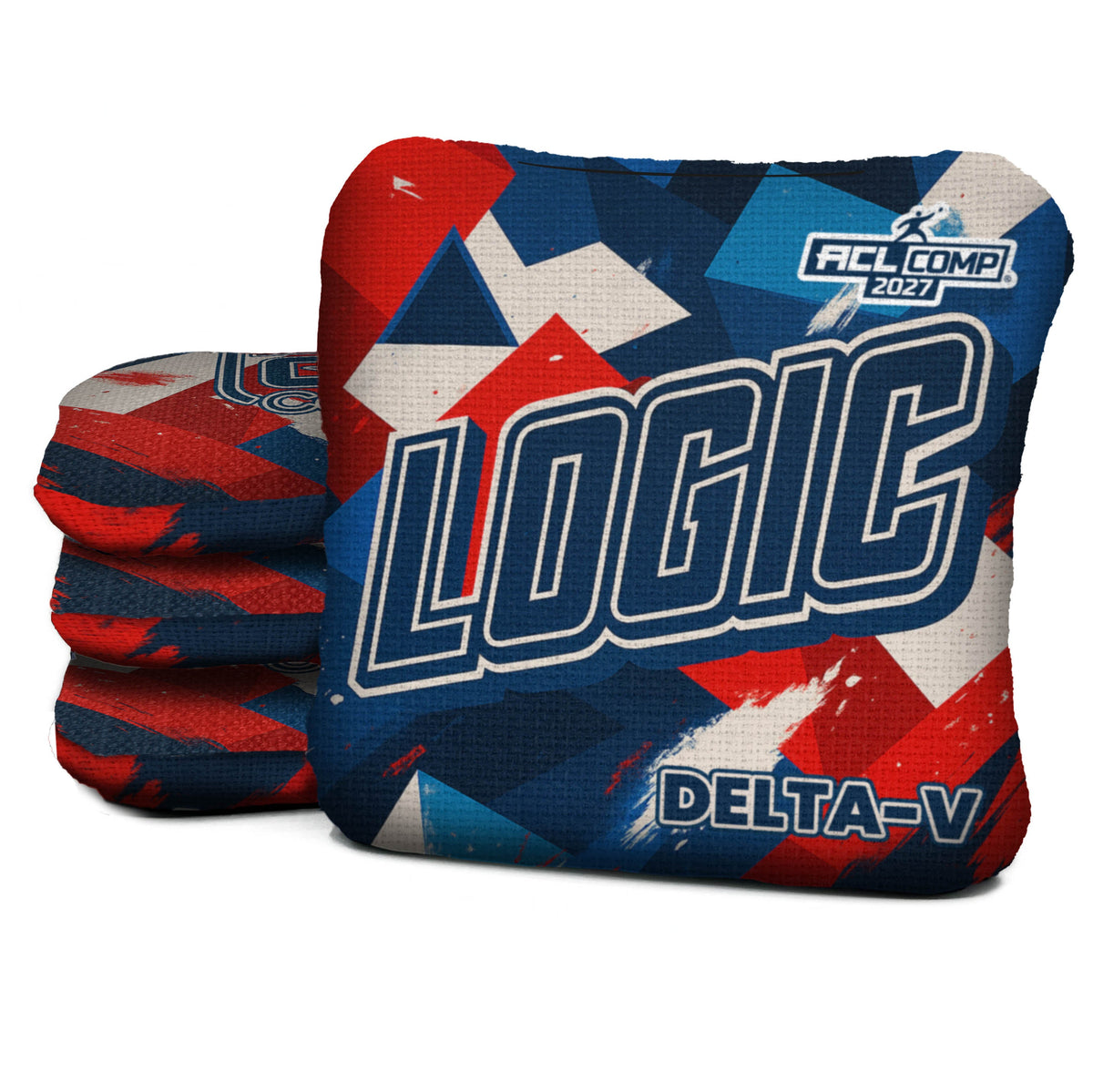 Angle Splat - Red White Blue - ACL PRO 2027 BAGS - MULTIPLE BAG SERIES - Set of 4 bags