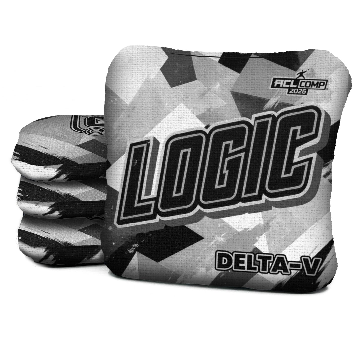 Angle Splat - Black White - ACL PRO 2026 BAGS - MULTIPLE BAG SERIES - Set of 4 bags