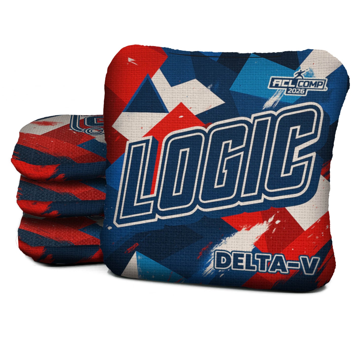 Angle Splat - Red White Blue - ACL PRO 2026 BAGS - MULTIPLE BAG SERIES - Set of 4 bags