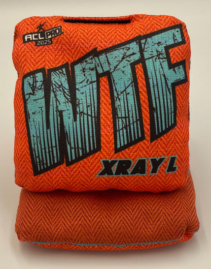 2027 WTF X-RAY - ACL Pro Stamped Cornhole Bags - Set of 4 bags