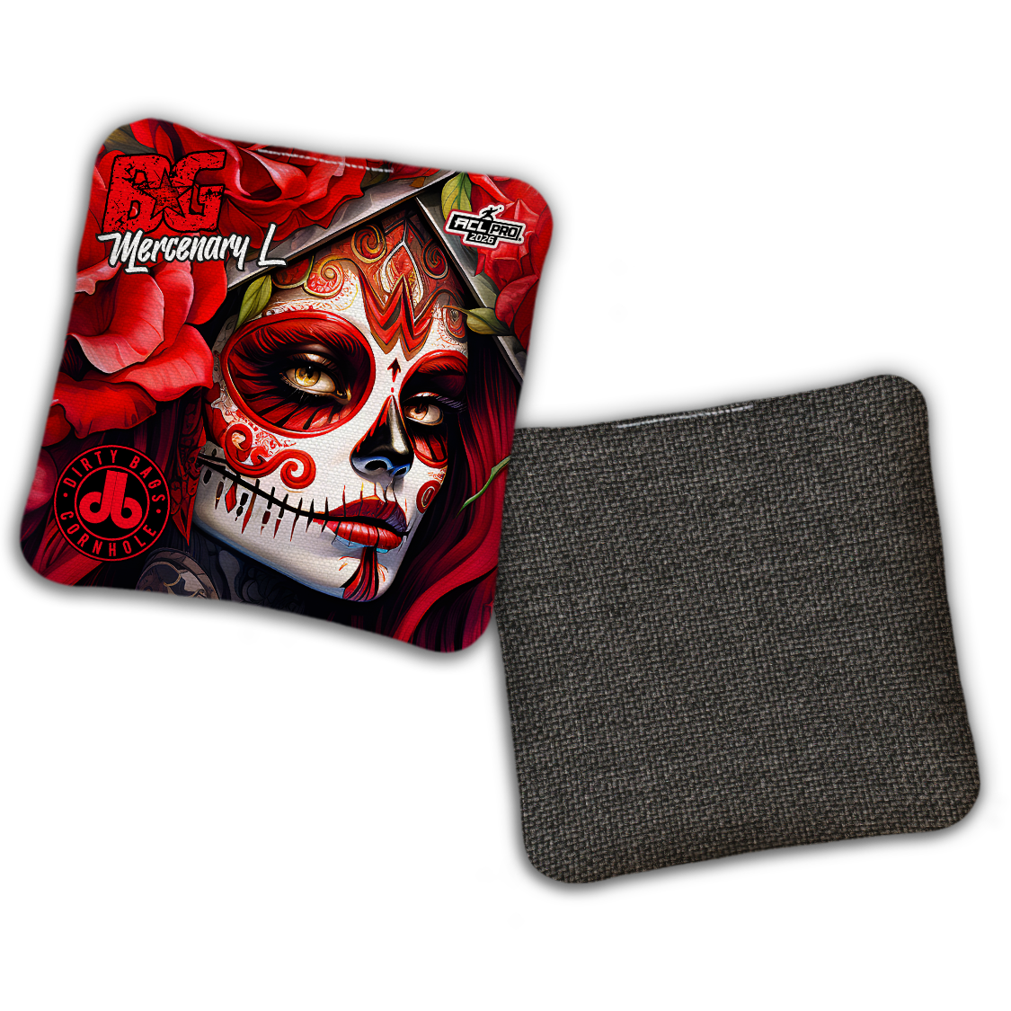 2026 BG Multiple Bag Models - "DB Dia De Los Muertos” Dirty Bags Collab - ACL Pro Stamped Cornhole Bags - SET OF 4 BAGS