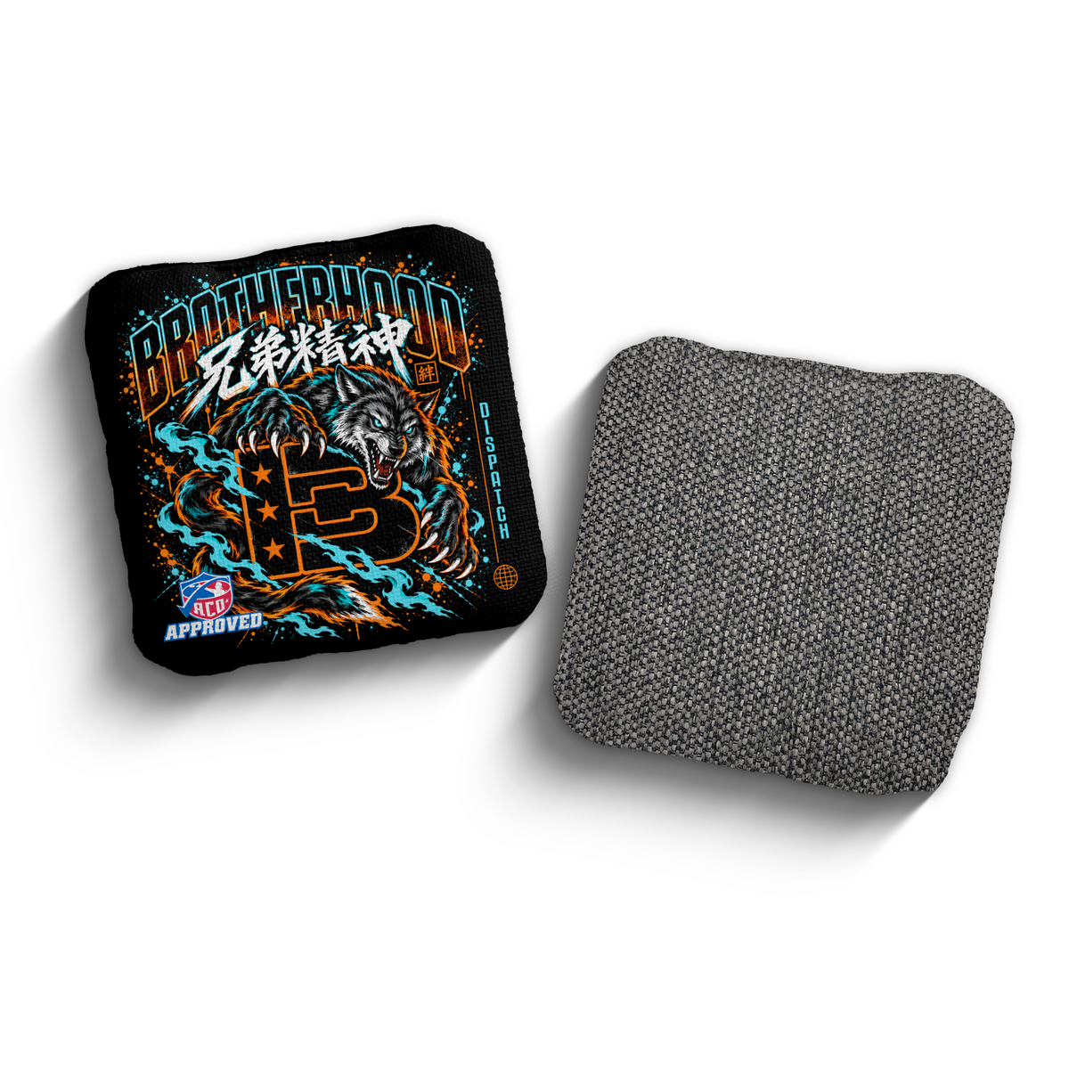 2027 Brotherhood Cornhole Dispatch Different Breed Edition ACO Stamped Cornhole Bags