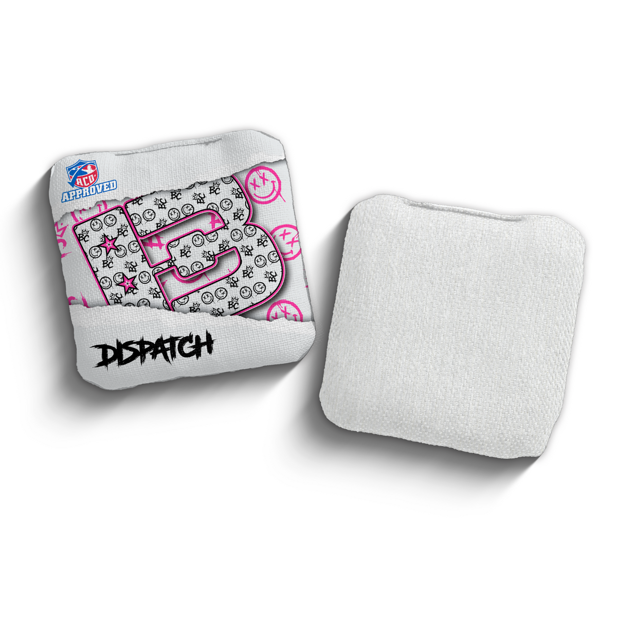 2027 Brotherhood Cornhole Dispatch Torn Smiles Edition ACO Stamped Cornhole Bags