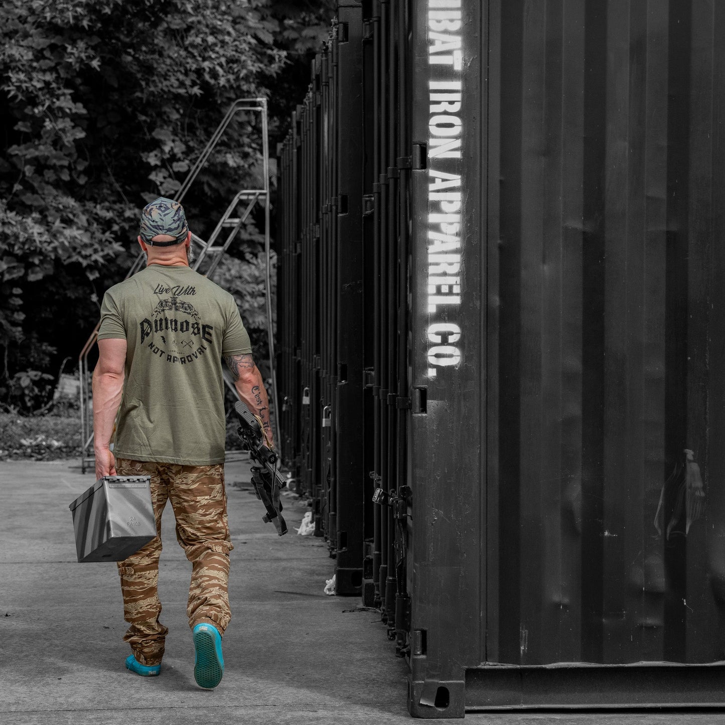 Live With Purpose. Not Approval Men's T-Shirt