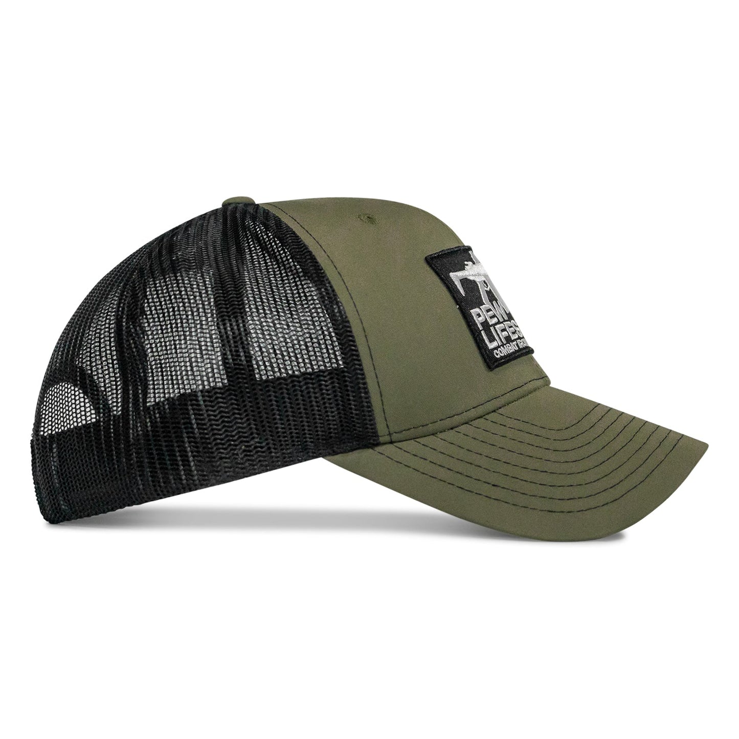 Pew Pew Lifestyle Patch Mid-Profile Snapback Hat