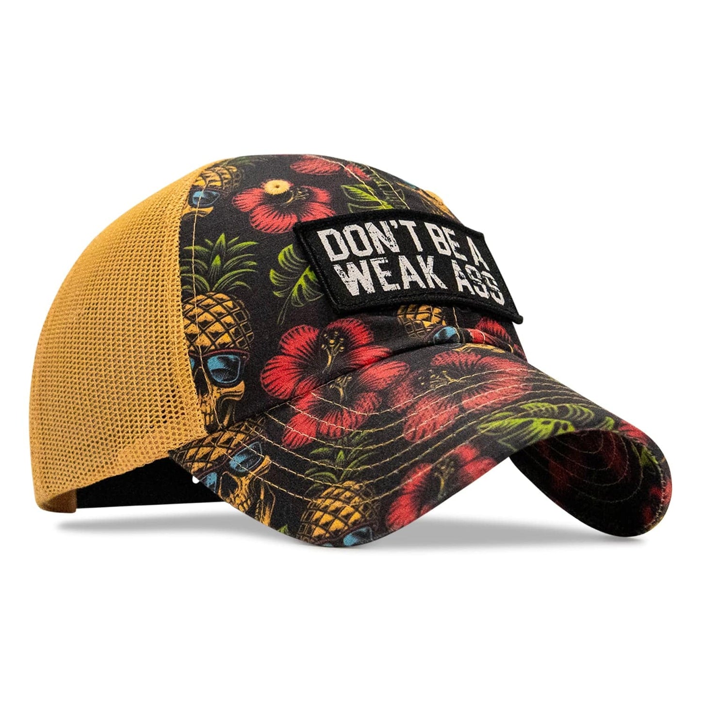 Don't Be A Weak Ass Patch Ripstop Snapback Hat