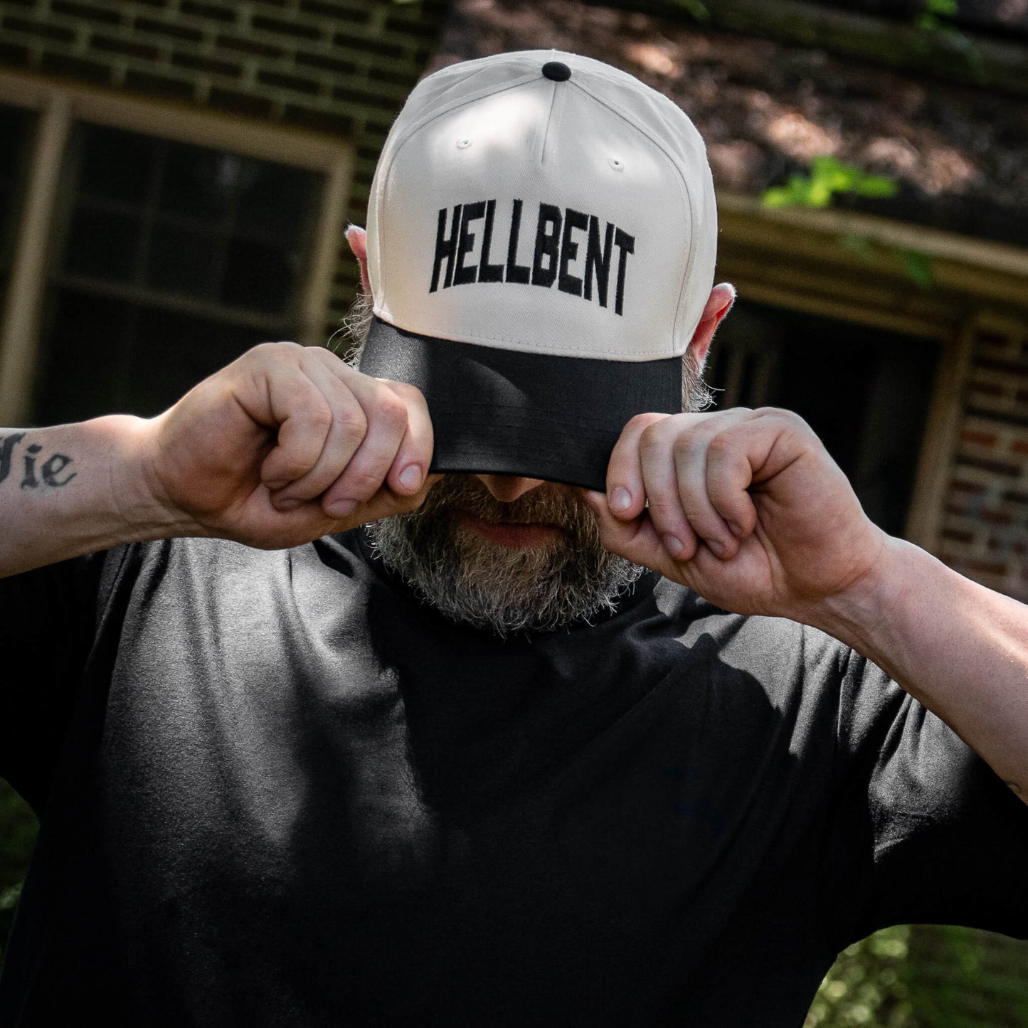 Hellbent Arched Snapback Hat