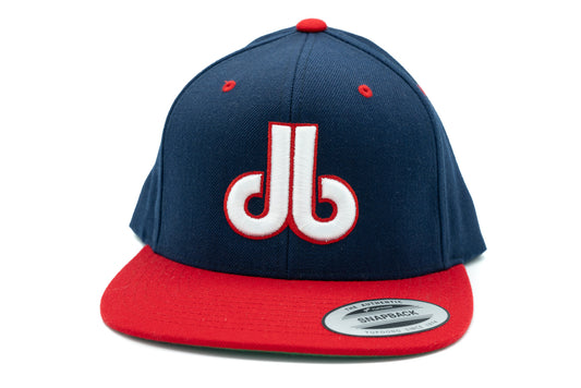 DB Cornhole Hat - Navy, Red and White