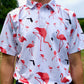 Florida Flamingo Golf Shirt