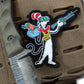 Cat with a Gat Pvc Patch