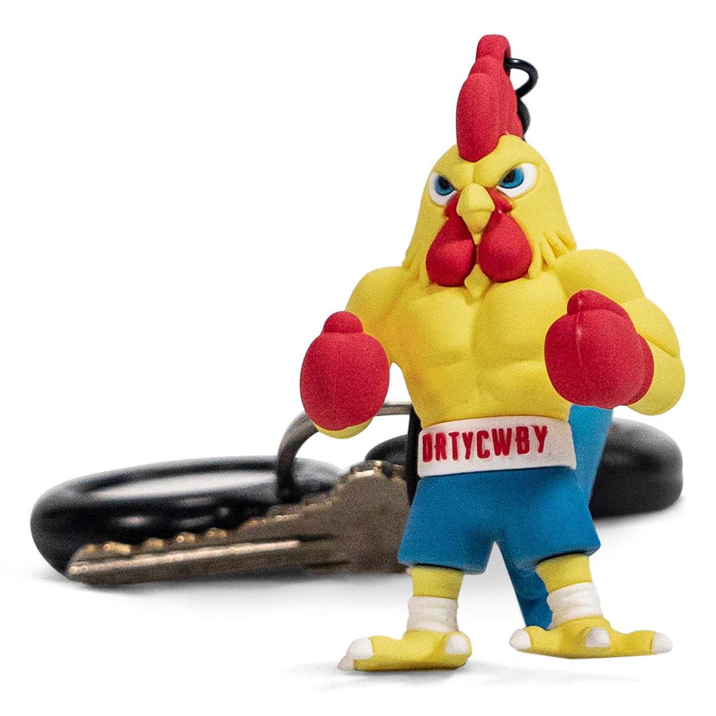 Tactical 3D PVC Keychain