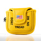 Don't Tread on Me - Mallet Putter Cover