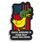 Duck Around & Find Out DAFO Tactiduck PVC Patch