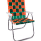 Green & Orange Classic Chair