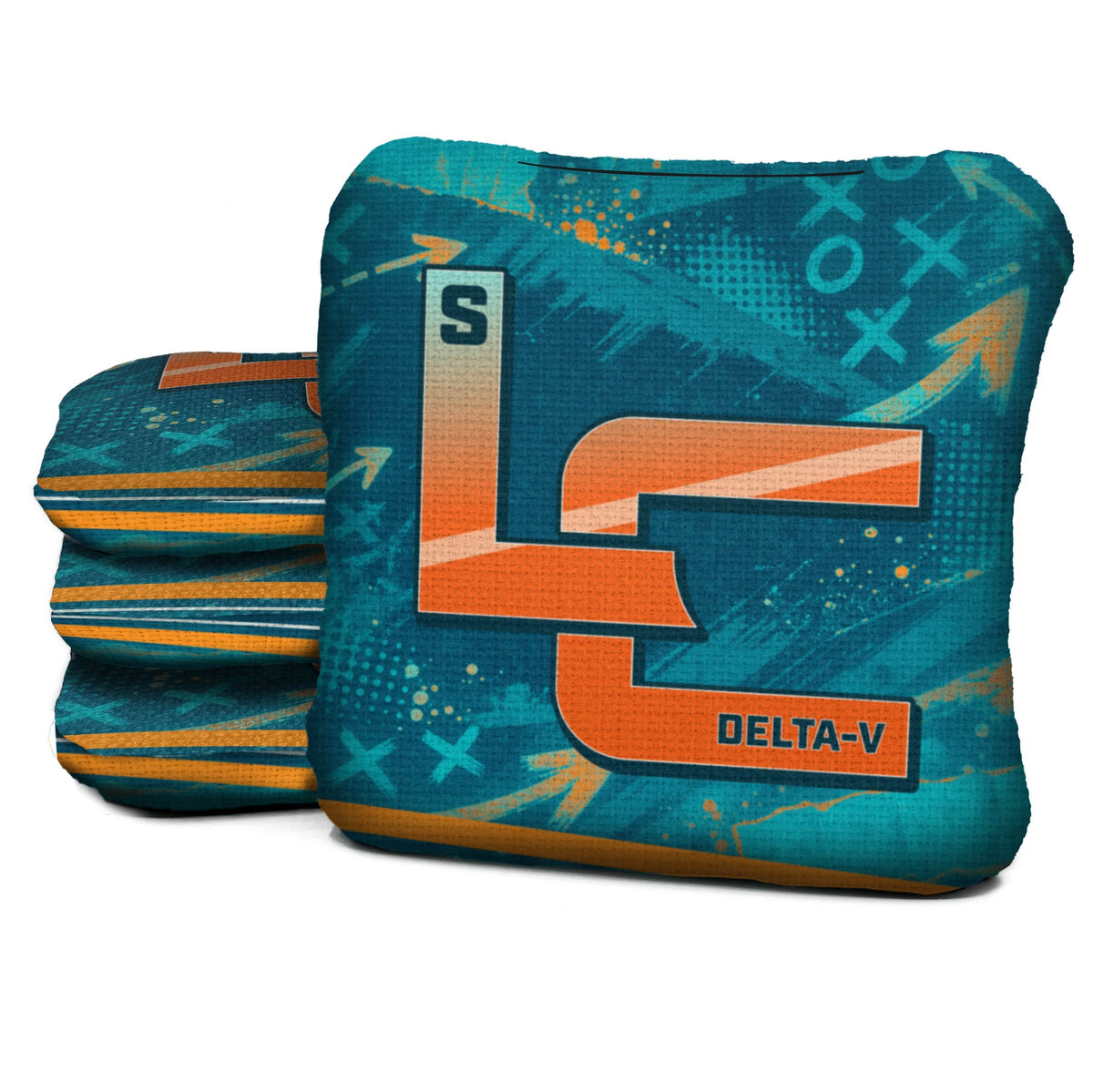 Miami Football Cornhole Bags - Set of 4 | Logic Cornhole