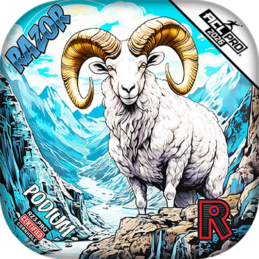 Podium | Alaskan Dall Sheep | ACL PRO Razor Cornhole Bags