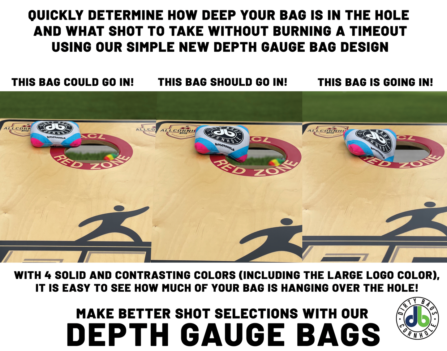 Depth Gauge Bags - BG Cornhole Shape Shifter