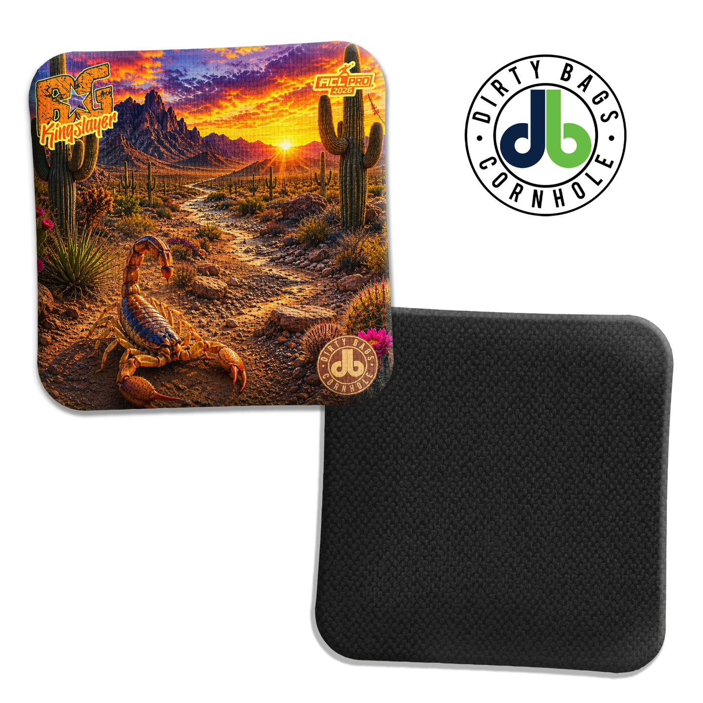 BG Cornhole Bags - Kingslayer - Desert Heat