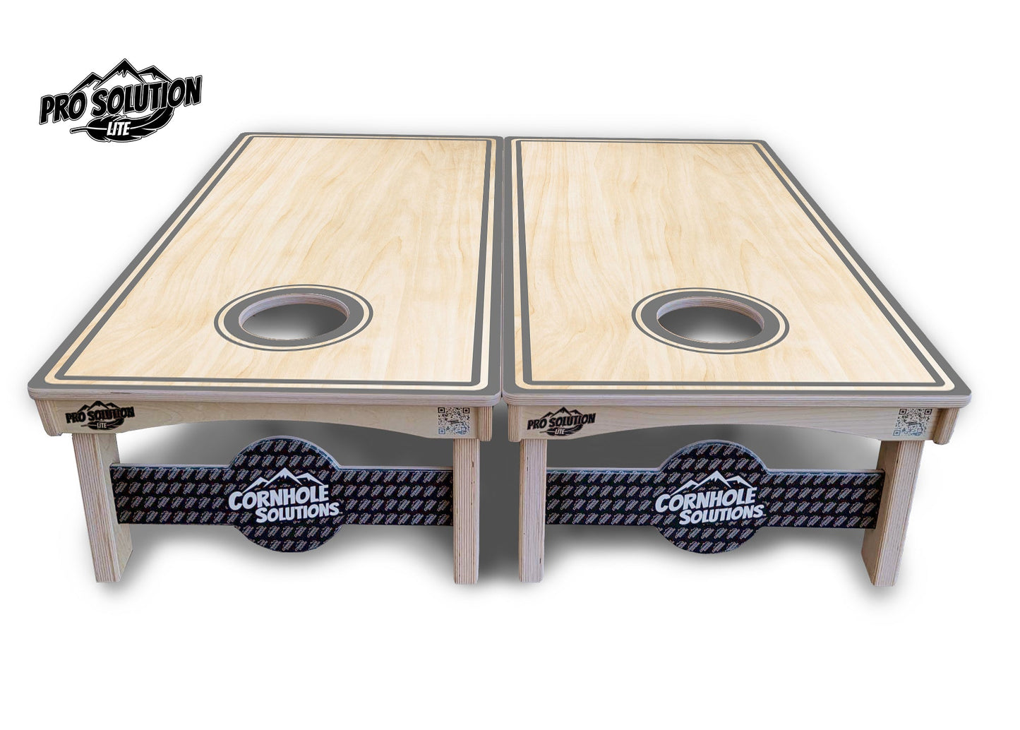 Pinstripe Cornhole Boards - Pro Solution Lite Series